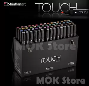 ShinHan Art TOUCH TWIN 60 Marker Set B Twin tips - 60 COLORS New!!! - Picture 1 of 3