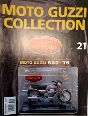 HACHETTE STARLINE 1:24 MOTO GUZZI 850-T5   CON FASCICOLO 21 - Immagine 1 di 2