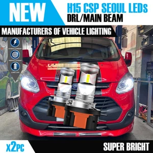 2x H15 LED FORD TRANSIT CUSTOM DRL FERNLICHT CSP SEOUL BIRNEN CANBUS FEHLERFREI - Bild 1 von 8