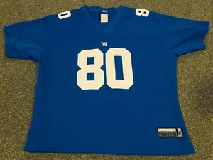 Reebok Jeremy Shockey New York Giants Football Jersey Youth Large Sewn Stitched - Picture 1 of 9