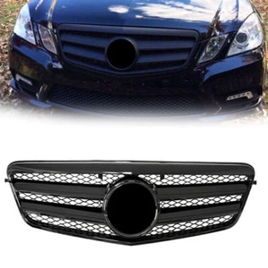 Front Grill Fit Mercedes Benz E-Class W212 E250 E300 E350 2009-2010 Sedan - Picture 1 of 4
