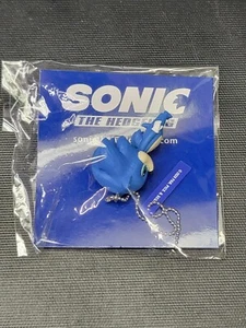 Sonic the Hedgehog Movie 2020 PROMO Baby Sonic Portachiavi Figura SEGA NUOVO 1,75” - Foto 1 di 2