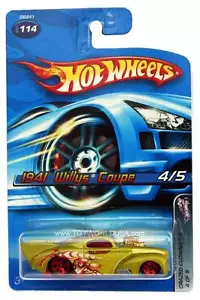 2005 Hot Wheels #114 Crazed Clowns II 1941 Willys Coupe - Picture 1 of 1