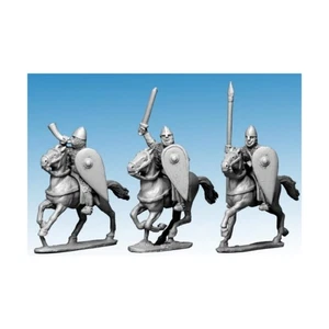 Crusader Minis Dark Age Norman Mini 28mm  Norman Cavalry Command in Ma Pack New - Picture 1 of 1