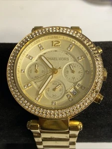 Michael Kors MK5354 Women's Stainless Steel Analog Dial Quartz Watch New Battery - Picture 1 of 12