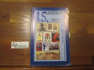 15. Leipziger Antiquariatsmesse. Verkaufsaufstellung für Bücher, Graphiken und A - Imagen 1 de 1