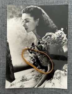 VIVIEN LEIGH GONE WITH THE WIND BBC 1970 ORIGINAL PRESS PHOTO - Imagen 1 de 2