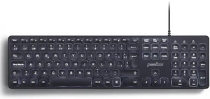 Perixx PERIBOARD-331 USB tamaño completo - negro - Imagen 1 de 1