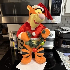Ghirlanda natalizia vintage 28" Tigro Winnie the Pooh decorazioni - Foto 1 di 6