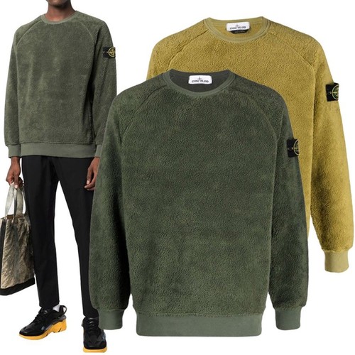 Felpa Stone Island Teddy Shearling 27438737