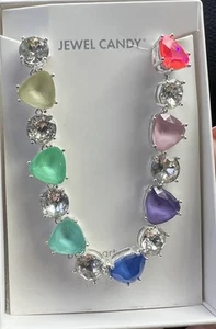 Bomb Party Jewel Candy Bracelet Silver The Caroline Ultra rainbow hot - Picture 1 of 2
