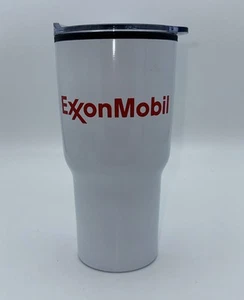 Exxon Mobil Ariel 30oz Travel Tumbler Unused with Lid - Picture 1 of 5