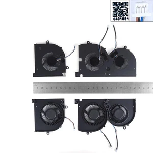 Ventola di raffreddamento portatile per MSI 17G1 17G2 GS75 P75 GS75 CPU+GPU - Foto 1 di 3