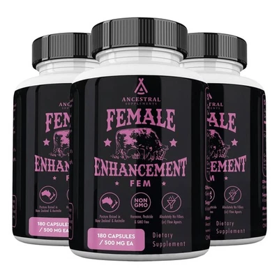 ANCESTRAL SUPPLEMENTS Suplementos ancestrales mejora femenina - metabolismo de estrógenos, salud de la piel