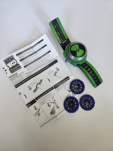 Ben 10 Omnitrix Projector Watch Bandai 2008 + 3 Disc & New Batteries & Paper - Picture 1 of 10