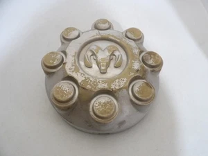 2003 2004 2005 2006 2007 2008-2013 DODGE RAM 2500 / 3500 OEM  SILVER CENTER CAP - Picture 1 of 9