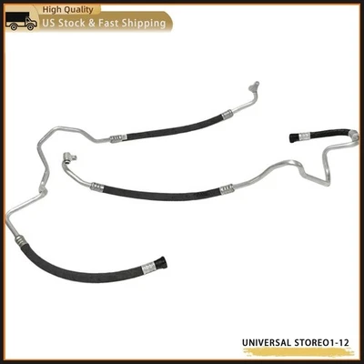 2x Enfriador de aceite de motor Línea Manguera Entrada y Salida Ajuste BMW 535i 640i 17227636879 Foto 1 de 4