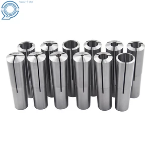 12× 3MT MT3 #3 Morse Taper Shank Collets Includes 1/8" - 3/4" Chuck Set - Picture 1 of 9