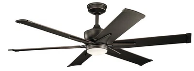 Kichler 300300OZ Szeplo Patio 60" LED Ceiling Fan in Olde Bronze - Image 1 of 2