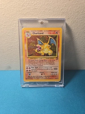 Charizard (4/130) Holo Unlimited 2ND Rare / Nm / Pokémon Card - Image 1 of 4