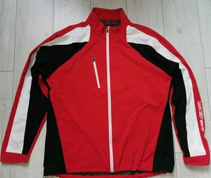 Galvin Green Gore-tex Paclite Shell "XXL" Mens Golf Jacket Red - Picture 1 of 4