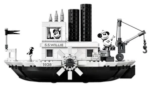 LEGO Ideas Disney Minnie & Mickey Mouse Steamboat Willie 21317 - Bild 1 von 4