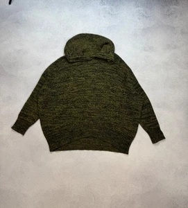 Sarah Pacini Vintage Avantgarde Y2K Alpaka/Mohair Mischung asymmetrischer Pullover OS - Bild 1 von 10