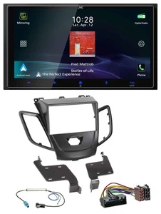 JVC USB Bluetooth 2DIN DAB MP3 Autoradio für Ford Fiesta 10-17 schwarz - Bild 1 von 9