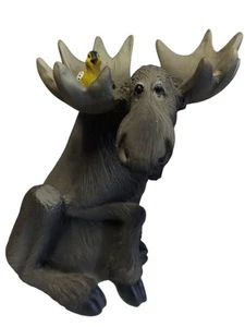 Big Sky Bearfoots Mooses, Moose to Amuse & Collect Moose with Yellow Bird - Picture 1 of 5