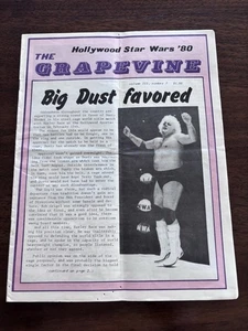 The Grapevine Wrestling Newsletter Hollywood Florida Dusty Rhodes Harley Race - Bild 1 von 5