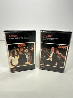 AC/DC – If You Want Blood You've Got It, Highway To Hell Bundle Vintage Cassette - Image 1 of 4