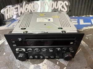 Reproductor de CD único radio AM FM Buick Rendezvous 10346985 2004-2007 OEM - Imagen 1 de 7