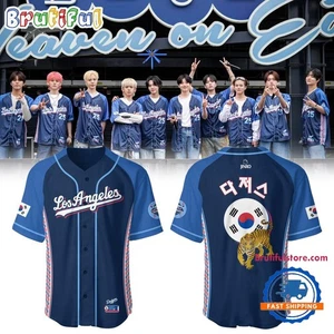 Dodgers Baseball Limited Korean Heritage Night Jersey - Bild 1 von 2