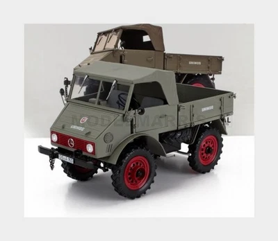 SCHUCO 450061500 MERCEDES BENZ - UNIMOG 401 TRUCK 1953 - LIGHT BROWN - 1/18 - Immagine 1 di 2