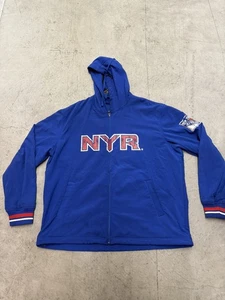 New York Rangers G-III Carl Banks NHL Full Zip Blue Jacket Size XL - Picture 1 of 7