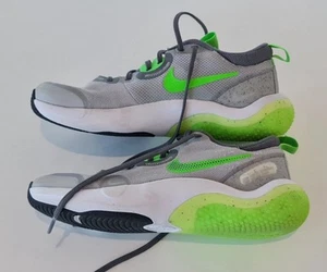Laufschuhe NIKE Sneaker Sportschuhe 36,5 US 4,5 UK 4 hellgrau grün Jungen Kinder - Bild 1 von 6