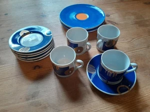 Habitat Japan Sapporo Teetasse x 4, Untertasse x 6 + Habitat Pablo Untertasse x 2 - Bild 1 von 2