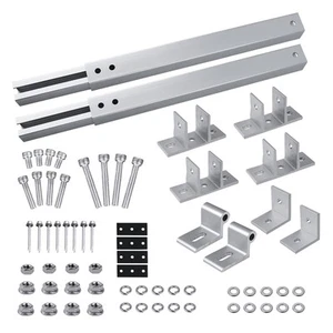 Kit de serrage d'extrémité en alliage d'aluminium supports courts montage sur - Bild 1 von 12