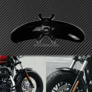 Gloss Black Front Fender Mudguard Hugger Fit For Harley Forty Eight 2010-2015 - Bild 1 von 10