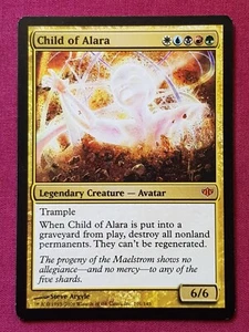 Magic The Gathering CONFLUX CHILD OF ALARA white/blue/black/red/green card MTG - Bild 1 von 2