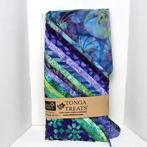 Timeless Treasures Tonga Treats Batik Bundle 100% Cotton 12 Pcs18" x 21" Pattern - Picture 1 of 8