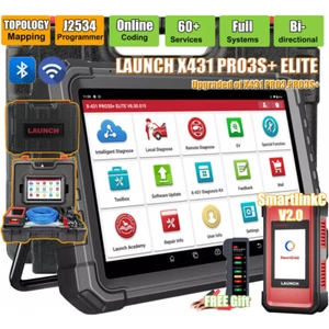 2025 LAUNCH X431 PRO3S ELITE V+ 5.0 PRO5 Car Diagnostic Tool J2534 Programming - Picture 1 of 22