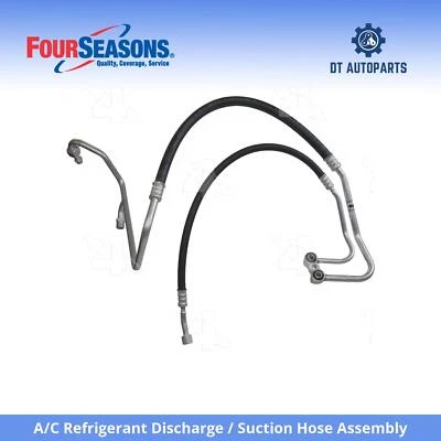 Conjunto de manguera de línea de succión de descarga para Chevrolet K20 Suburban 1985-86 4 mares Foto 1 de 4