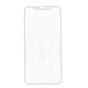 Schutz Glas für Apple iPhone Xs X Full Coverage Folie Screen Protector 9H Weiß - Bild 1 von 4