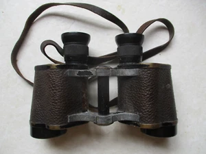 ORIGINAL WW2 GERMAN ARMY WSS elite TROOPS 6X30 DIENSTGLAS BINOCULARS & strap - Picture 1 of 24