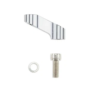 Right Hand Threaded Chrome Universal 10mm Mount 1x Mirror Riser Lift - Bild 1 von 2