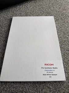 Ricoh Pro Synthetic Media Papier, matt weiß opak A4 - neu, unbenutzt - Bild 1 von 2
