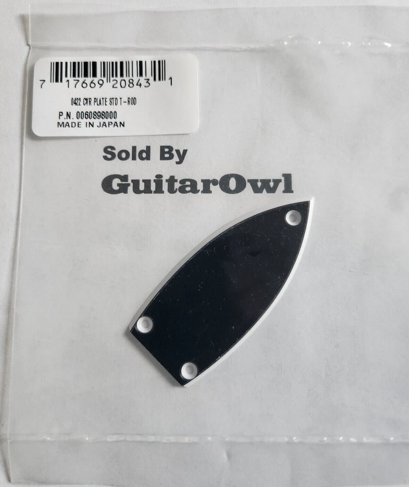 Cubierta de varilla de armadura de guitarra Gretsch estándar genuina negra 0060898000 Foto 1 de 1