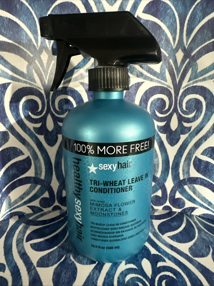 Healthy Sexy Hair Tri-Wheat Leave-In Conditioner Large Size 16.9 oz (500ml) NEW - Image 1 of 1