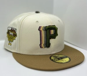 Pittsburg Pirates 2Tone Real Tree UV A Casscading P Logo New Era 59fifty 7 5/8 - Picture 1 of 18